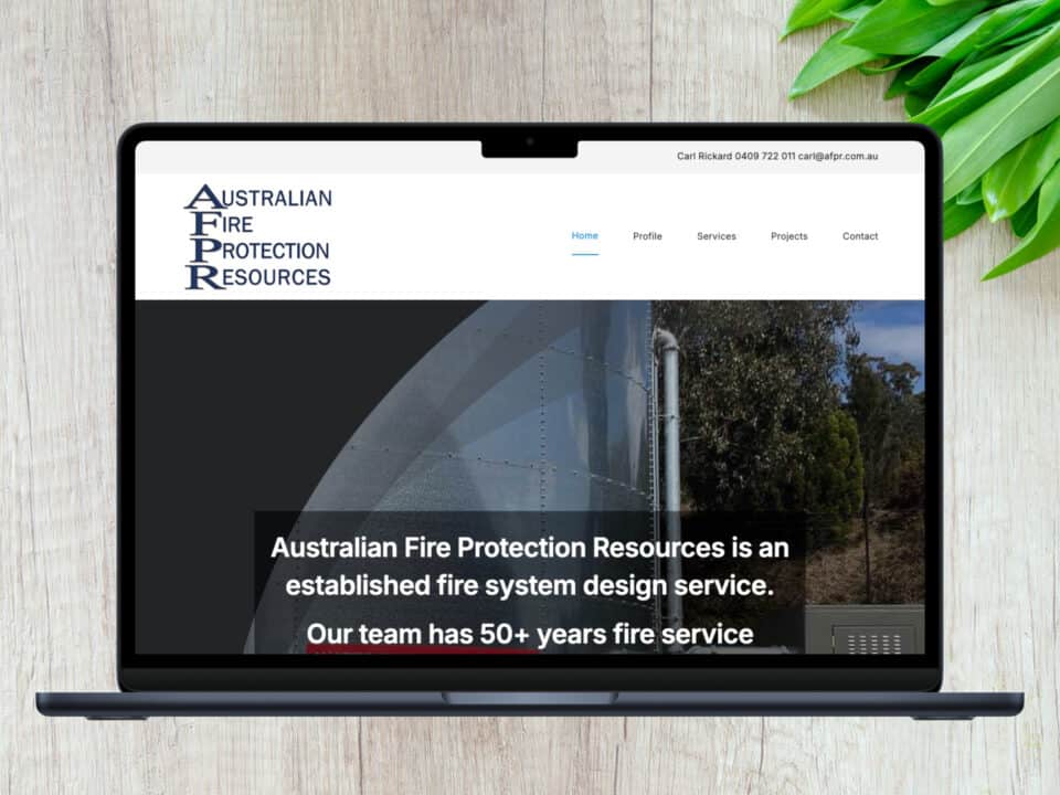 Australian Fire Protection Resources project brief image