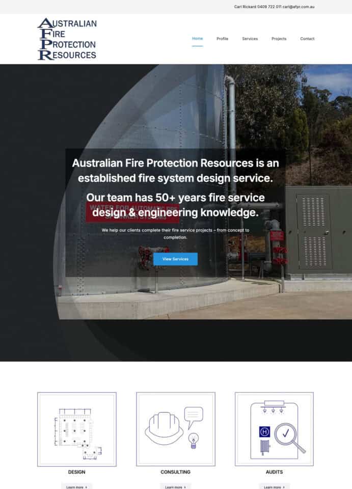 Australian Fire Protection Resources screenshot